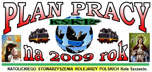Plan pracy KSKP Koła Szczecin na 2007 rok.