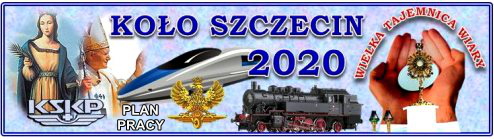 Plan pracy KSKP Koła Szczecin na 2020 rok.