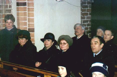 Goście podczas Mszy św. w Katedrze.